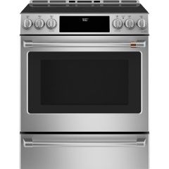 30" Slide-in Induction Range with Warming Drawer