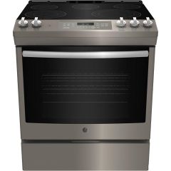 30" Electric Range with Self-cleaning oven & steam clean