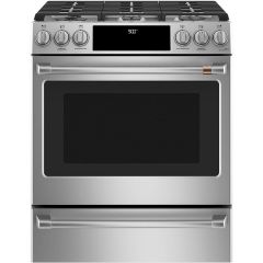 30" Slide-in Dual-Fuel Range with Convection Technology