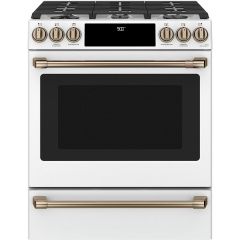 30" Slide-in Dual Fuel Range with Warming Drawer