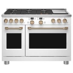 48" 8.25 cu. Ft. Smart Dual-Fuel Commercial Range