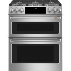 30" Gas Double Oven Range with Convection Technology