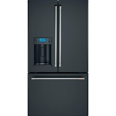 36" 22.2cf Counter-Depth 3-Door Refrigerator Black