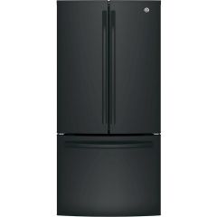 33" 18.6cf Counter-Depth French-Door Refrigerator Black