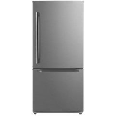 30" 18.6 cu.ft. Bottom Freezer Refrigerator & LED Light