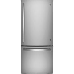30" 21 cu.ft. Bottom Freezer Refrigerator w/Interior Ice