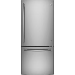 30" 21 cu.ft. Bottom Freezer Refrigerator w/ Interior Ice