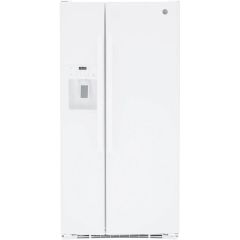 33" 23 cu.ft. Side-By-Side Refrigerator with Water & Ice