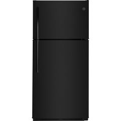 30" 18 cu.ft. Top-Freezer Refrigerator - Black