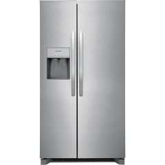 36" 25.6 cu.ft. Side-by-Side Refrigerator w/ Ice & Water