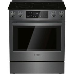 30" Electric Range w/ 11 Specialized Cooking Modes Black SS