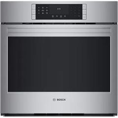 30" Single Wall Oven, SS, EU Convection, Touch Control