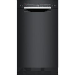 18" Built-in Dishwasher with Wi-Fi Connect Black