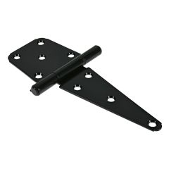 Black 4X4 Heavy T-Hinge 6"