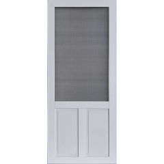 32" x 80" White Vinyl Explorer Screen Door