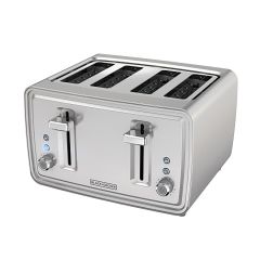 Black + Decker Toaster 4 Slice Stainless Steel