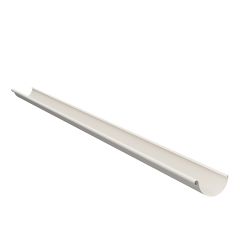 6" Half Round Gutter 10'- White
