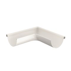 6" Outside Miter 90- White