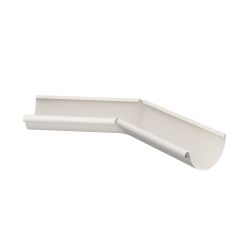 6" Inside Miter 135- White