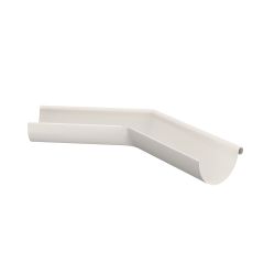 6" Outside Miter 135- White