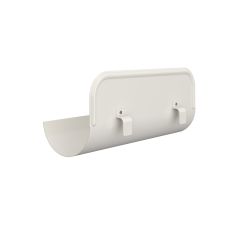6" Overflow Protector- White