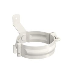 4" Downspout Bracket- White