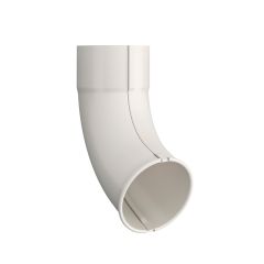 4" Reinforced Bead Elbow 70 Degree- White