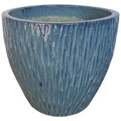 Pot en Céramique Émaillée 12"- Couleurs Assorties