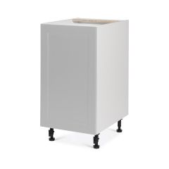 Base Cabinet 1 Door 18 Shaker Light Grey
