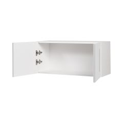 Armoire de réfrigérateur murale 30x14 Shaker gris clair