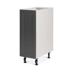 Base Cabinet 1 Door 9 Shaker Moonlight Grey