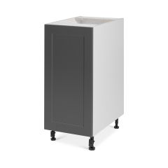 Base Cabinet 1 Door 15 Shaker Moonlight Grey