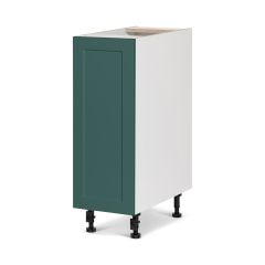 Base Cabinet 1 Door 12 Shaker Dark Green Luminia