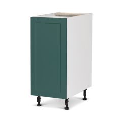 Base Cabinet 1 Door 18 Shaker Dark Green Luminia