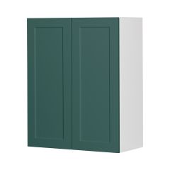 Wall Cabinet 24x30 Shaker Dark Green Luminia