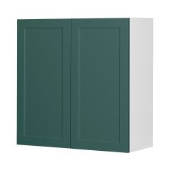Wall Cabinet 30x30 Shaker Dark Green Luminia