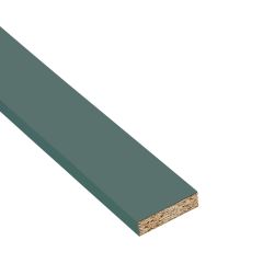 Melamine Filler Panel 96L x 2 1/2W Dark Green Luminia