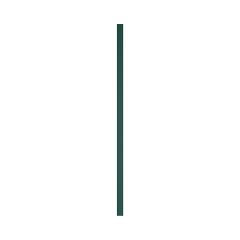Ogee Crown Modling 96'' Dark Green Luminia