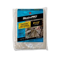 WipeCo Non Slip Laminated Canvas Drop Cloth 9' x 12'