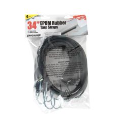 Sangles en Caoutchouc pour Bâche 34"- 4/Paquet