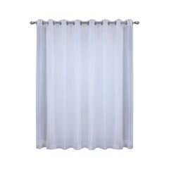 Voile Extra Grommet Curtain Panel 112 x 84 White