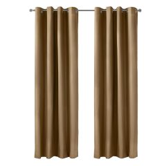 Alpine Blackout Grommet Curtain Panel 52 x 84 Sand