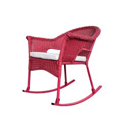 Rocking chair Algonquin avec coussin - Baie joyeuse
