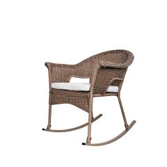 Rocking Chair Algonquin avec Coussin - Naturel