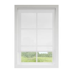 Solar Roller Shade 37"x72"- Chalk