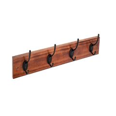 Classic Hook Rack 24" Rustic/Matte Black