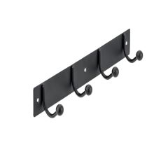 Hook Bar With Ball Ends- Matte Black
