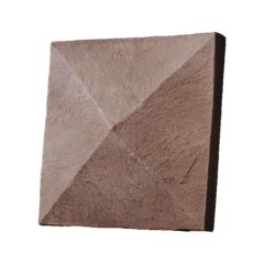 Pillar Cap 6" - Rustic Tan