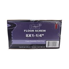 #8 x 1-1/4" Flooring Screw-3700/Pack