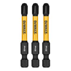 DEWALT FLEXTORQ 2.25" PHILLIPS #3 3/Pack